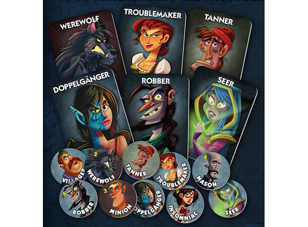 One Night Ultimate Werewolf Brætspil 